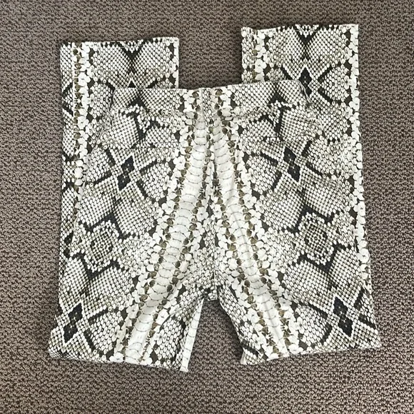 J. Crew green snake skin pant - Picture 4 of 9